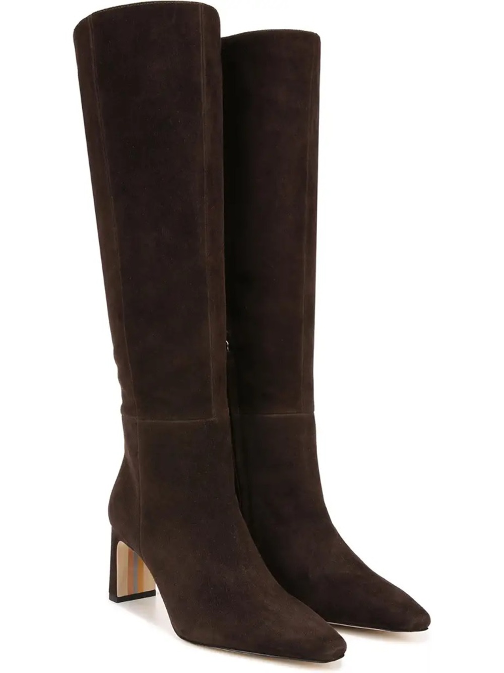 Sam Edelman Sylvia Brown Suede Boots 6.5